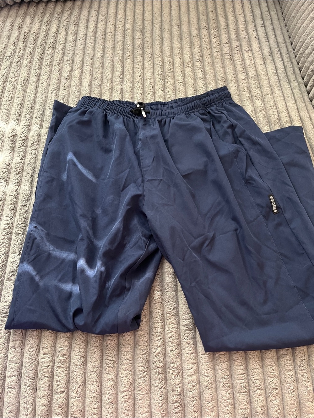 Design Jeans Men's Navy Elastic-Waist Athletic Pants